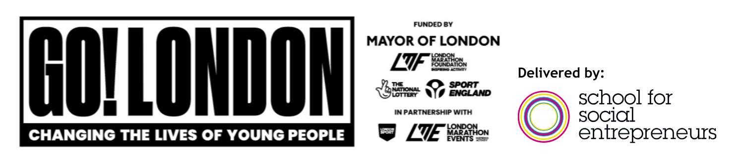 Logos for Go London and School for Social Entrepreneurs